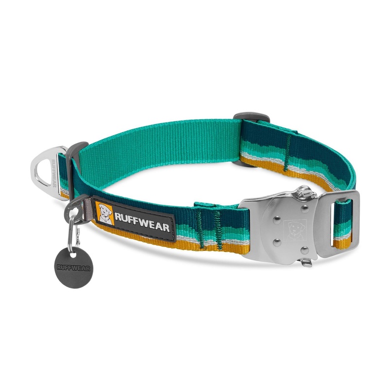 Ruffwear Top Rope Reflective Ballasted Dog Collar (Seafoam)