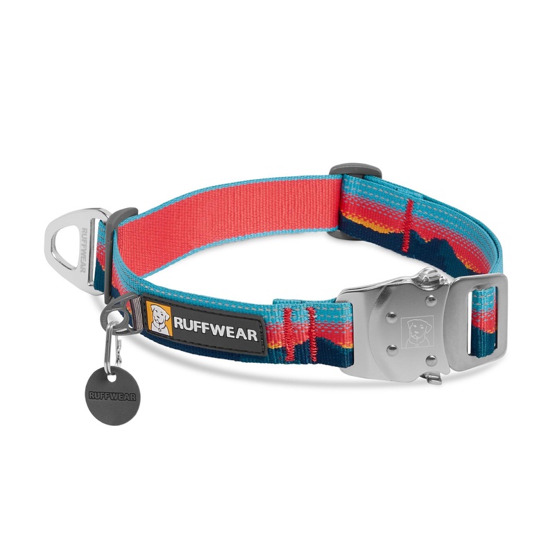 Ruffwear Top Rope Reflective Ballasted Dog Collar (Sunset)