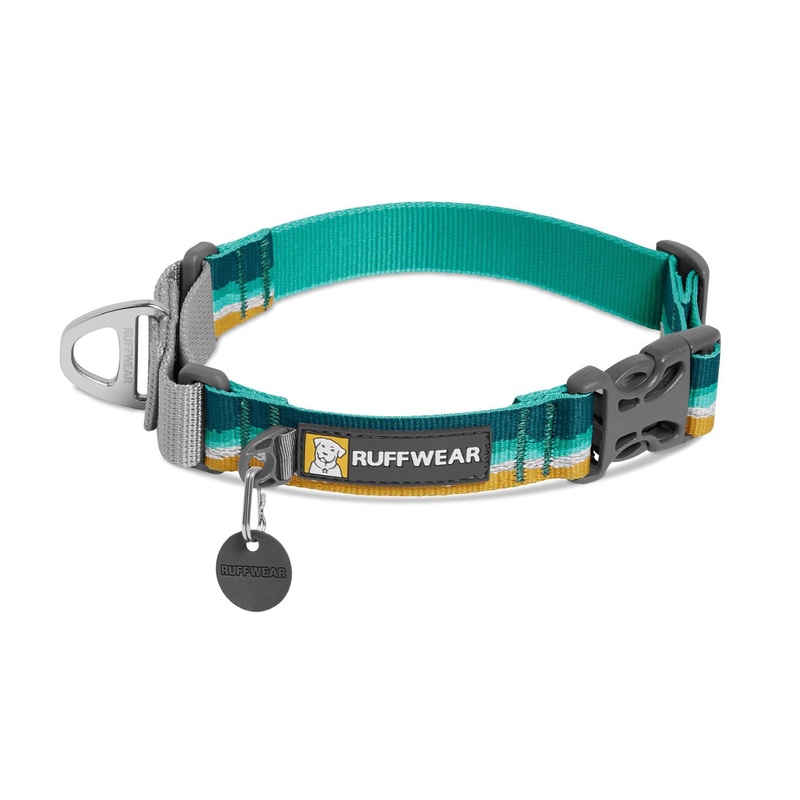 Ruffwear Web Reaction Reflective Buckled Martingale Dog Collar (Seafoam)