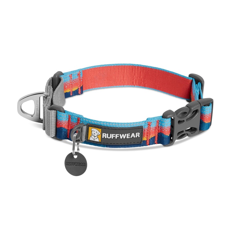 Ruffwear Web Reaction Reflective Buckled Martingale Dog Collar (Sunset)