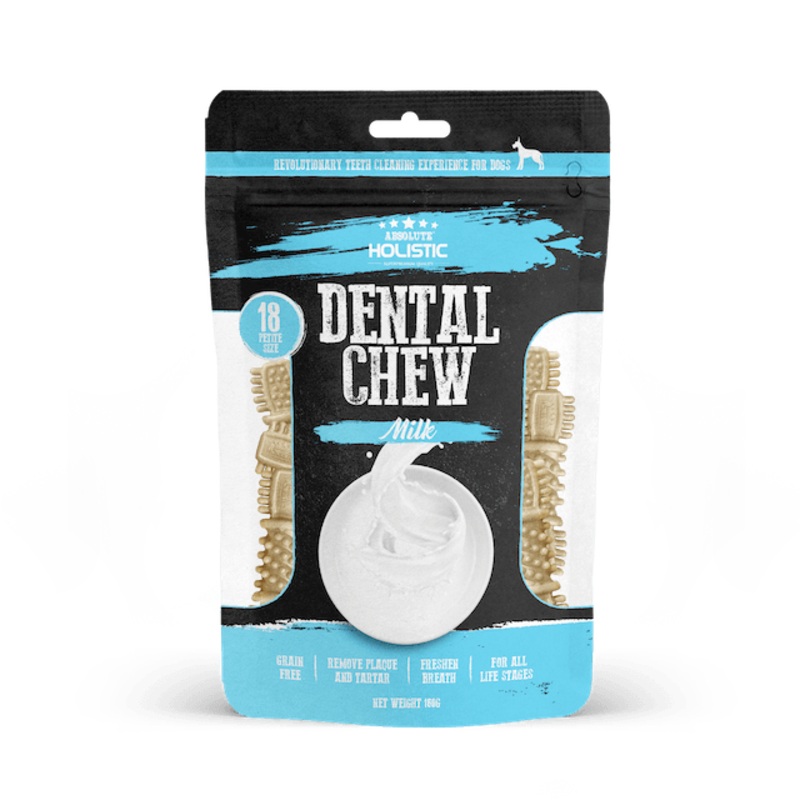 Absolute Holistic Petite Dental Dog Chews (Milk)
