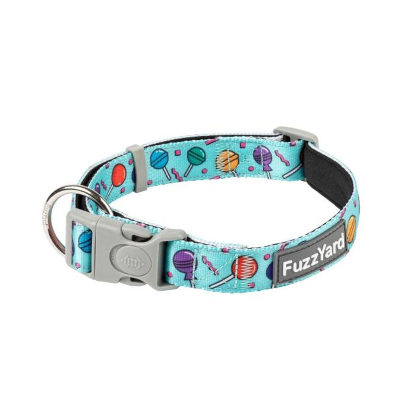 FuzzYard Hey Suckers! Dog Collar