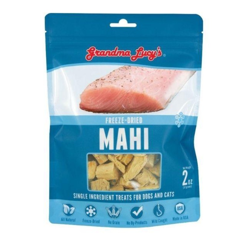 Grandma Lucys Singles Freeze Dried Mahi Cat & Dog Treats
