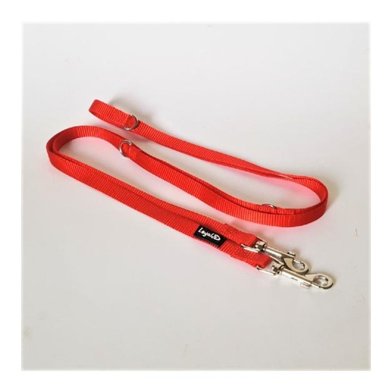 Loyal.D Multi-Purpose.D Red Dog Leash
