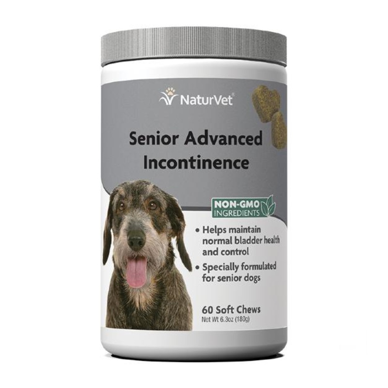 NaturVet Senior Advanced Incontinence Soft Chews (60 Count)