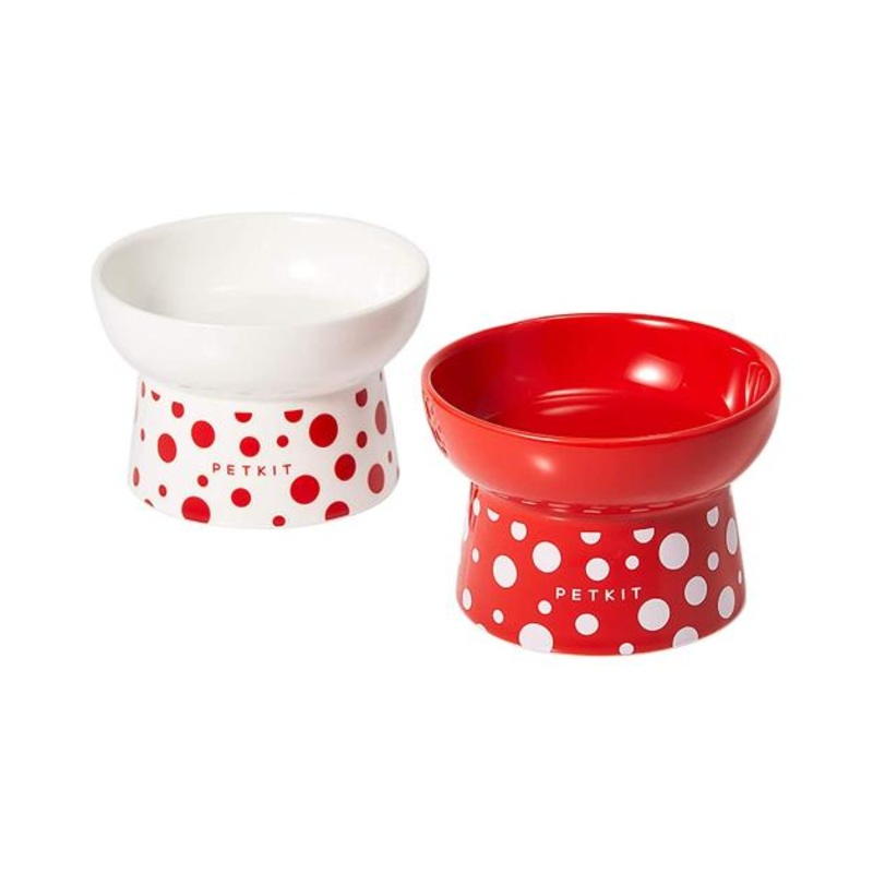 PETKIT Polka Footed Feeding Bowl Set for Cats & Dogs
