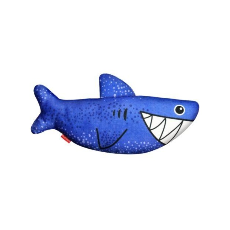 Red Dingo Durables Shark Dog Toy