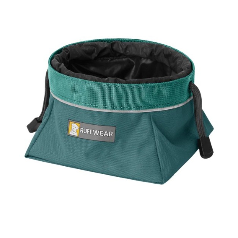 Ruffwear Quencher Cinch Top Packable & Closeable Food & Water Dog Bowl