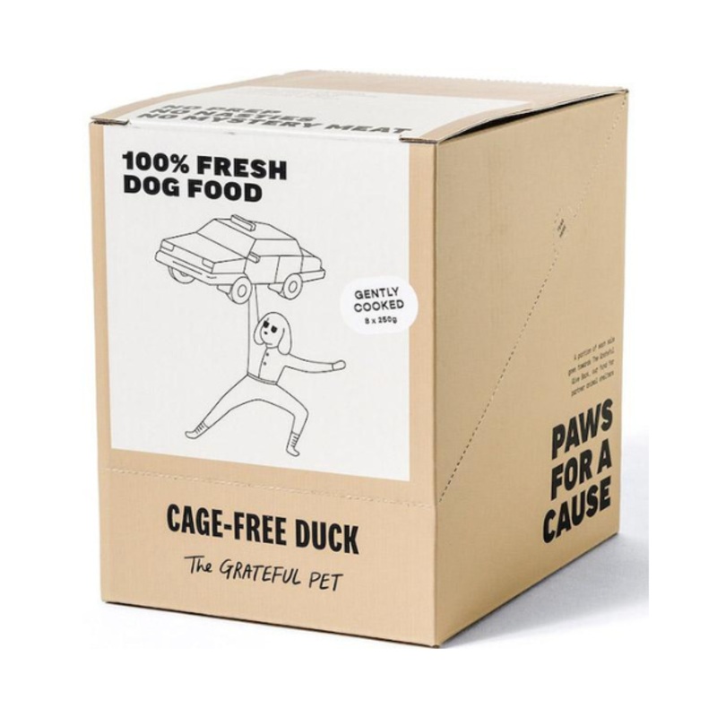 The Grateful Pet Cooked Dog Food (Cage-Free Duck)