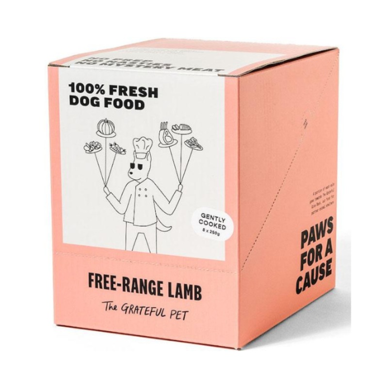 The Grateful Pet Cooked Dog Food (Free-Range Lamb)