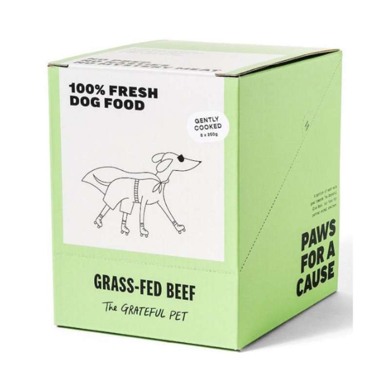The Grateful Pet Cooked Dog Food (Grass-Fed Beef)