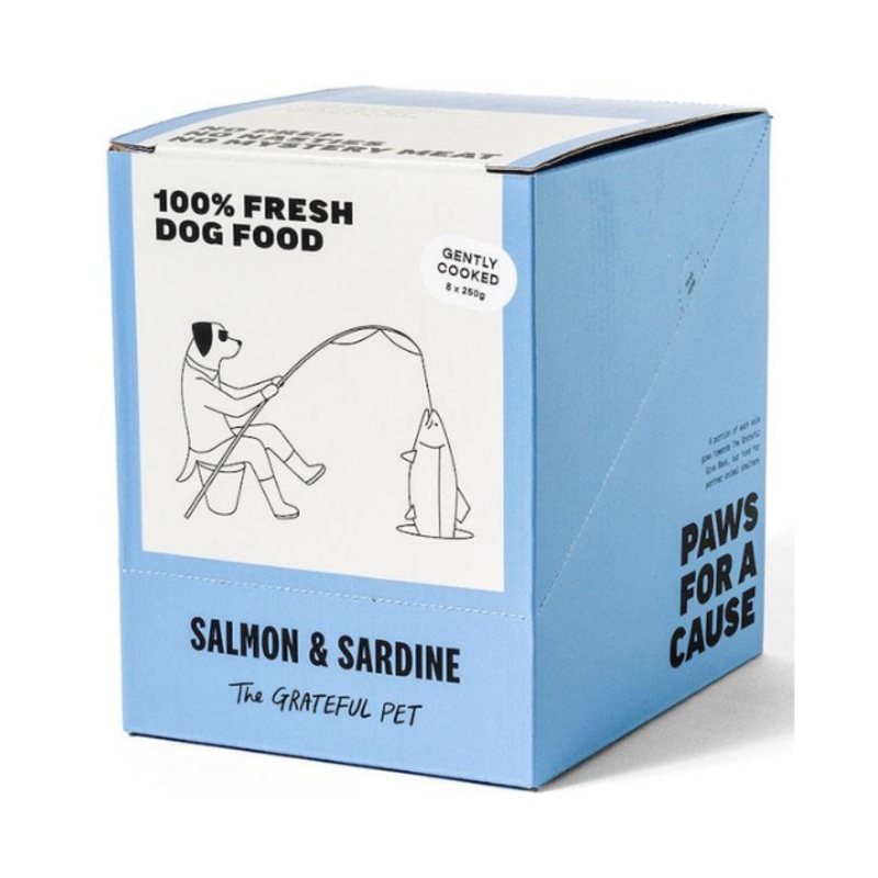 The Grateful Pet Cooked Dog Food (Salmon & Sardine)