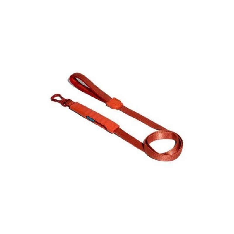 Zee.Dog Air-Leash Ultra-Light Shock-Absorbing Dog Leash (Crimson)