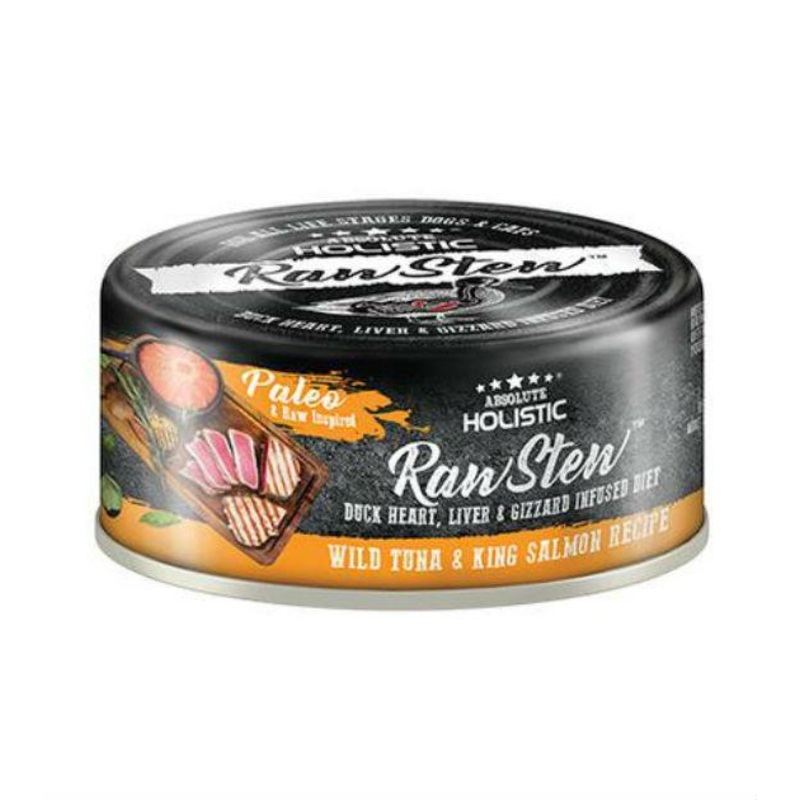 Absolute Holistic Raw Stew Tuna & King Salmon Wet Cat & Dog Food