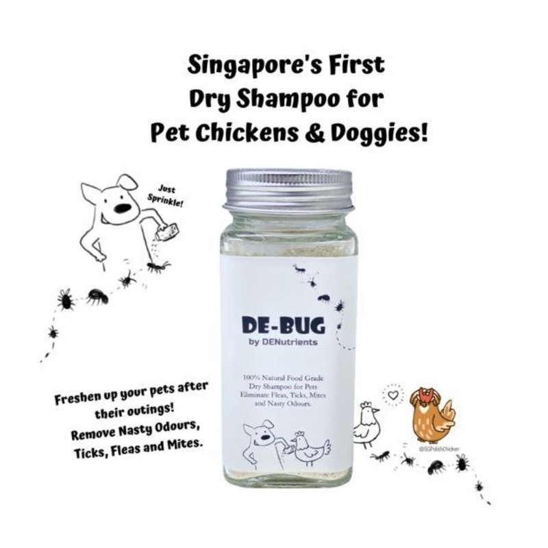 DENutrients 100% Food Grade Dry Shampoo For Dogs