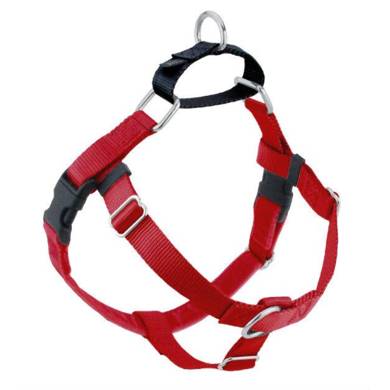 Freedom No-Pull Harness & Leash (Red/Black) For Dogs