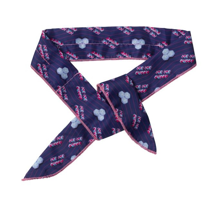 FuzzYard Cooling Bandana (Ice Ice Puppy) For Cats & Dogs