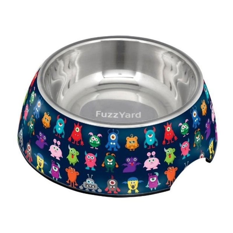 FuzzYard Yard Monsters Dog Feeding Bowl