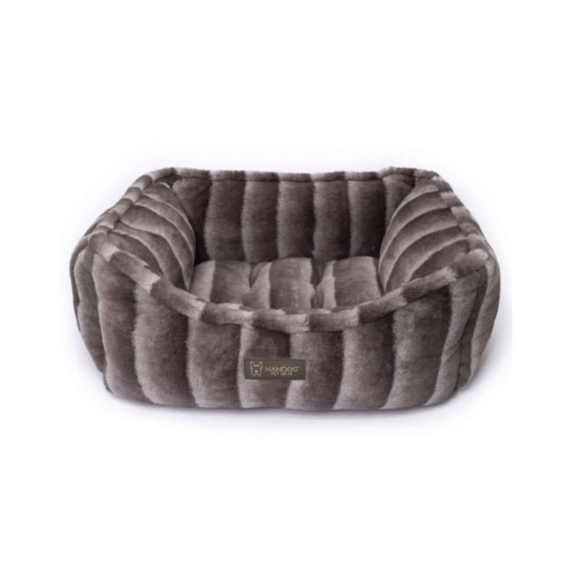 Nandog Pet Gear Cloud Reversible Bed (Chinchilla) for Dogs and Cats