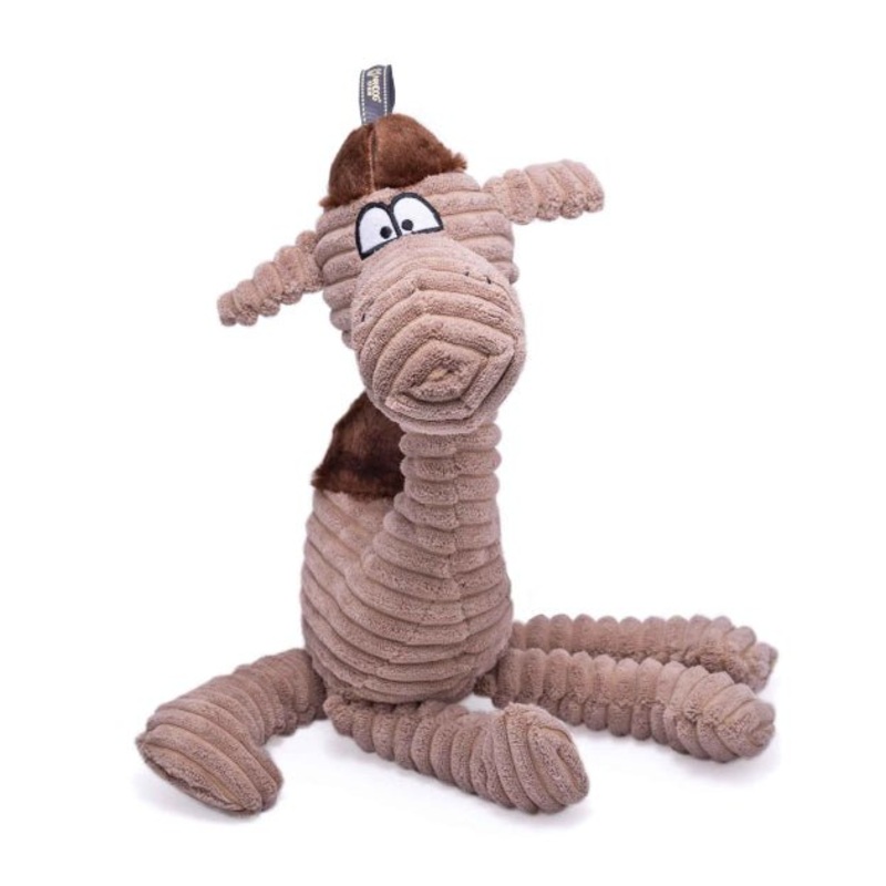 Nandog Pet Gear My BFF Corduroy Camel Squeaker Toy