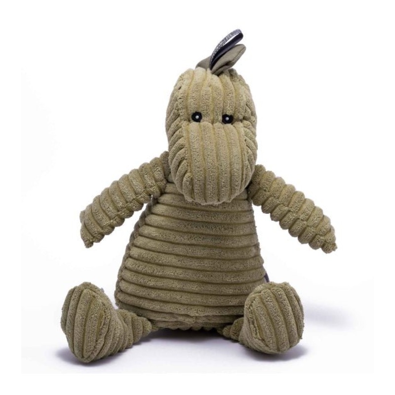 Nandog Pet Gear My BFF Corduroy Dragon Squeaker Toy