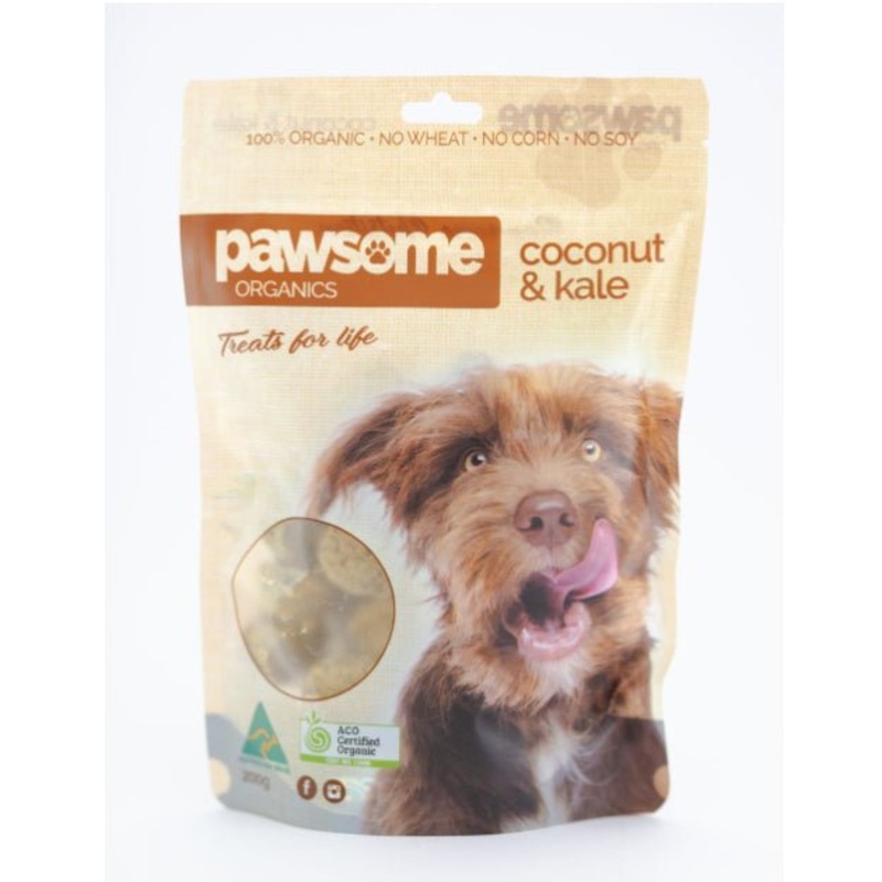 Pawsome Organics Organic Coconut and Kale Treats