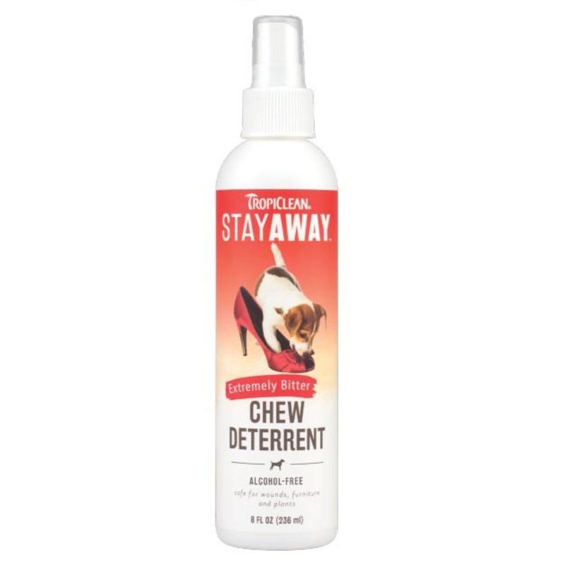 TropiClean Stay Away Pet Chew Deterrent Spray For Dogs