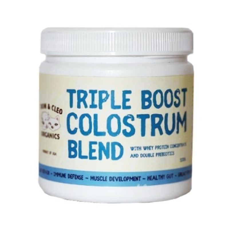 Dom & Cleo Triple Boost Colostrum Blend Supplements For Dogs & Cats