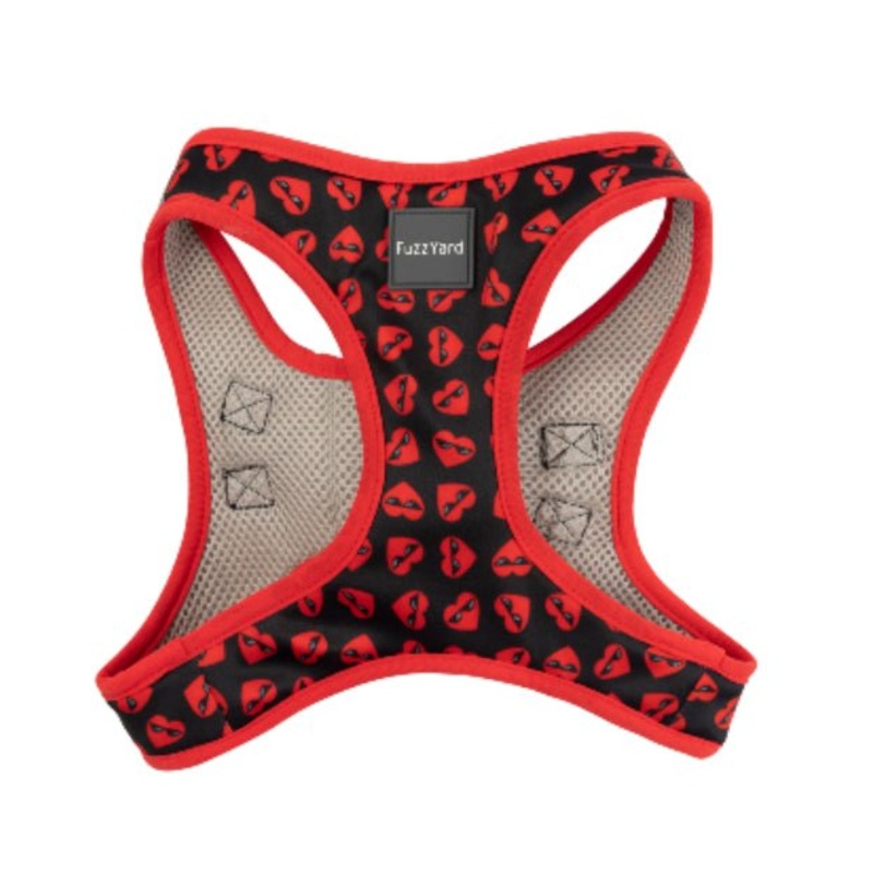 FuzzYard Heart Breaker Step-In Dog Harness