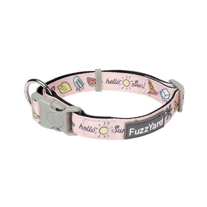 FuzzYard Hello Sun Dog Collar