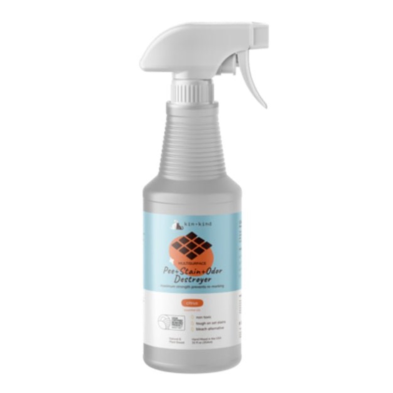 Kin+Kind Pee+Stain+Odor Destroyer (Citrus) Multi-Surface Spray