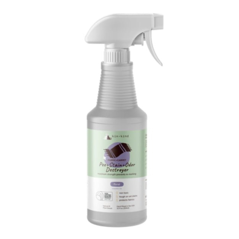 Kin+Kind Pee+Stain+Odor Destroyer (Floral) Fabric & Carpet Spray