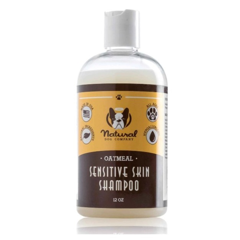 Natural Dog Company Sensitive Skin Oatmeal Shampoo For Dogs