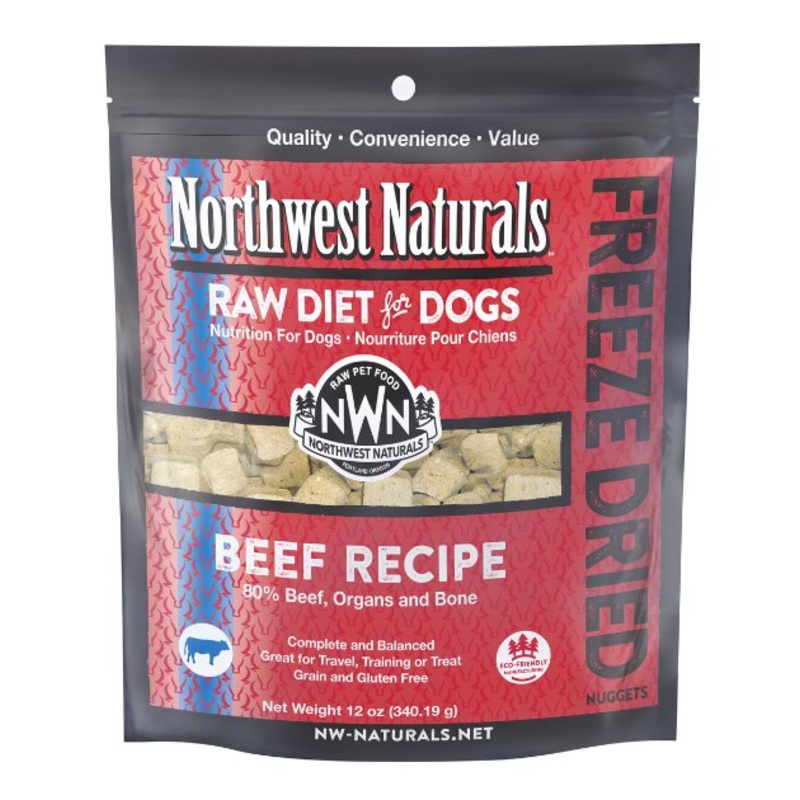 Northwest Natural's Freeze Dried Raw Dog Food (Beef)