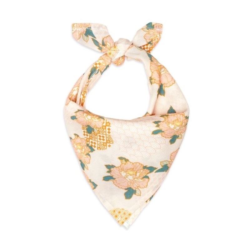 Ohpopdog Nihon Collection Bandana (Botan) for Dogs & Cats