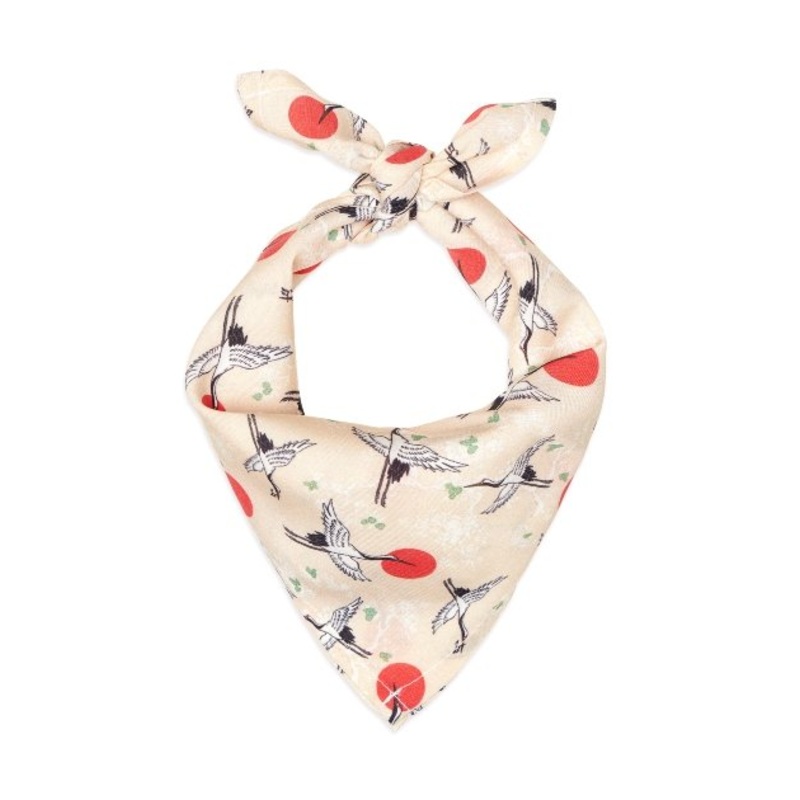 Ohpopdog Nihon Collection Bandana (Tsuru) for Dogs & Cats