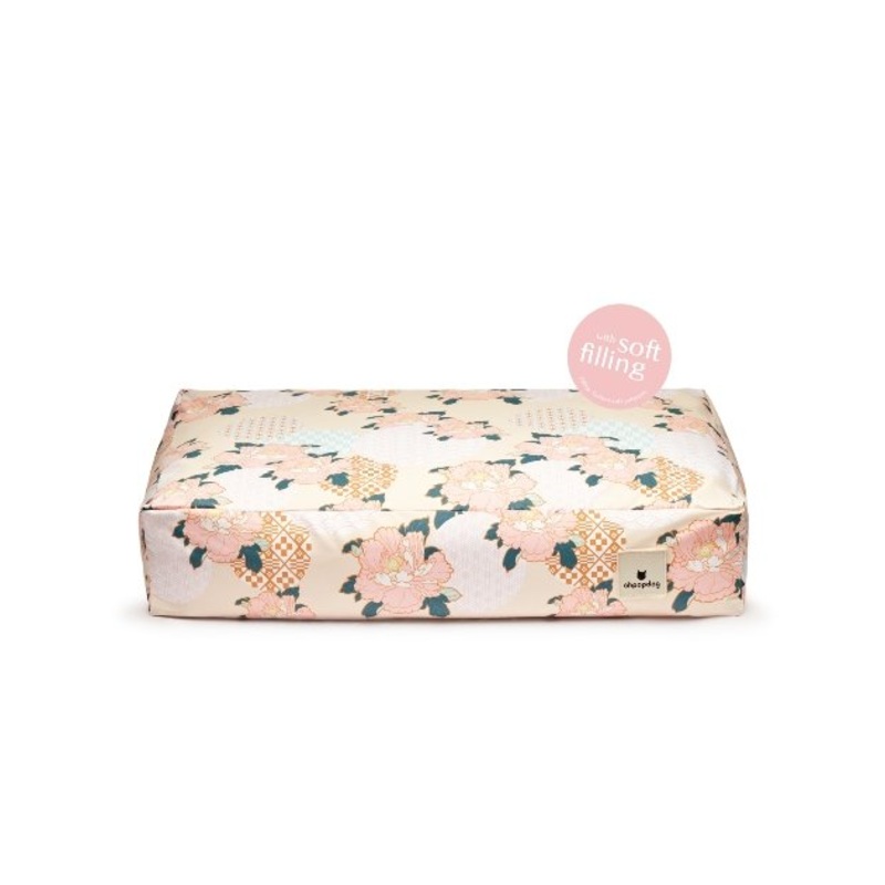 Ohpopdog Nihon Collection Dog Pillow Bed (Botan) for Dogs & Cats