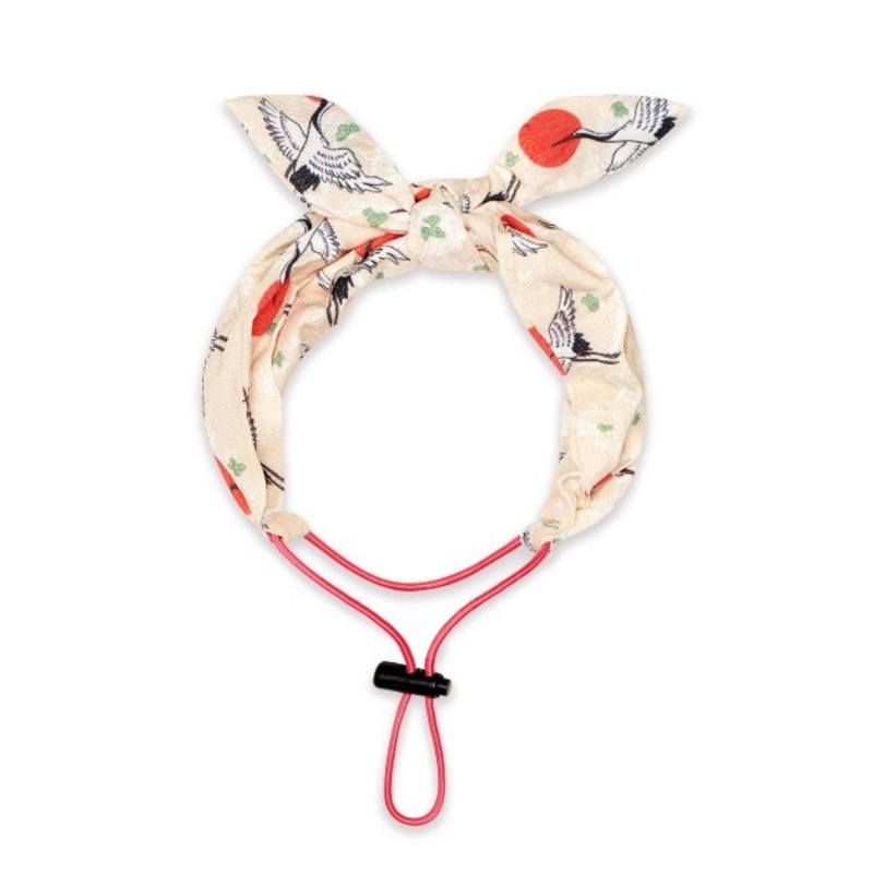 Ohpopdog Nihon Collection Headband (Tsuru) for Dogs & Cats