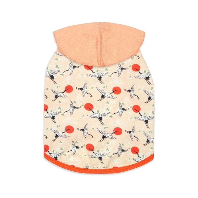 Ohpopdog Nihon Collection Hoodie (Tsuru) for Dogs & Cats
