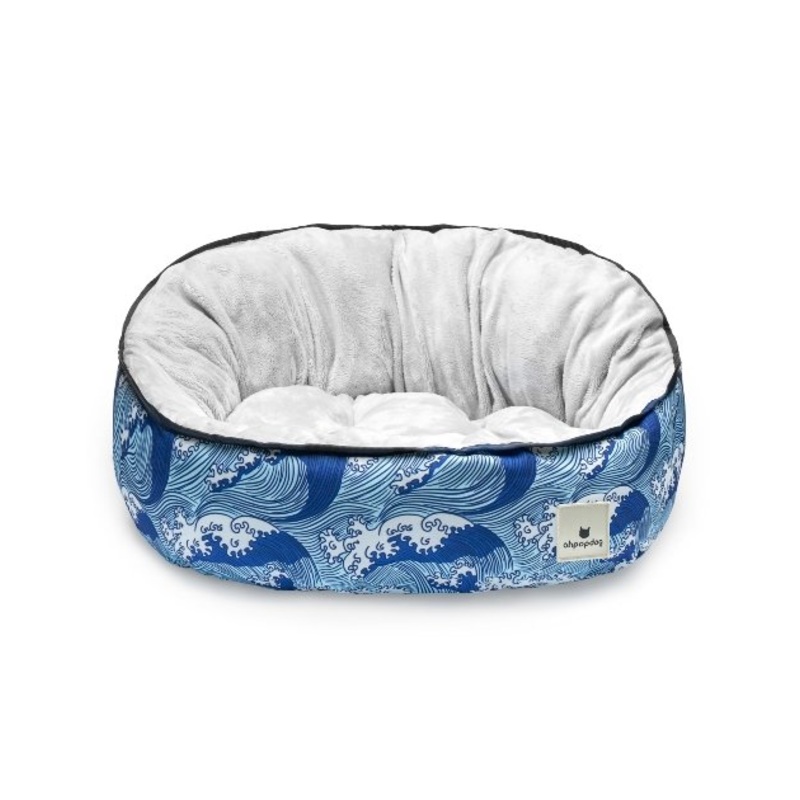 Ohpopdog Nihon Collection Reversible Dog Bed (Nami) for Dogs & Cats