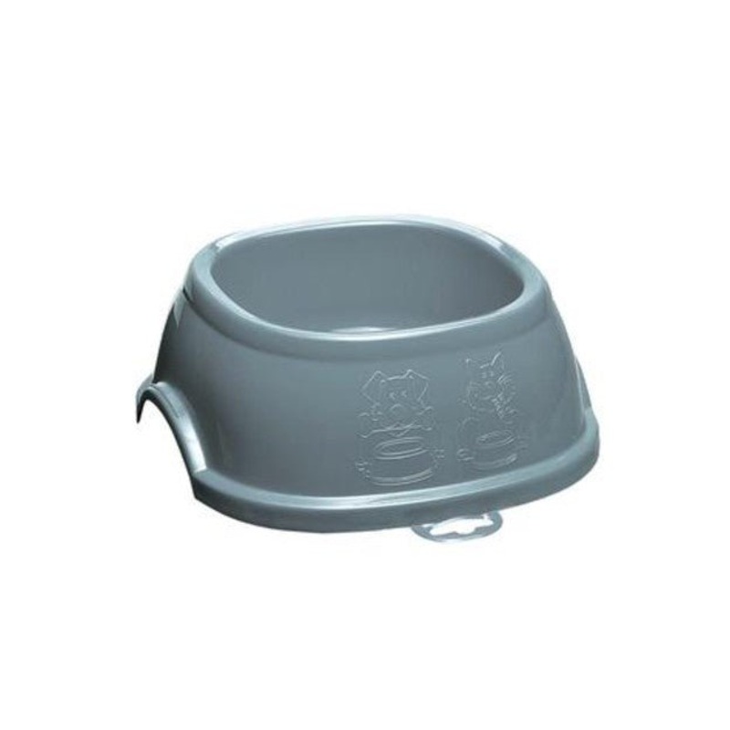 Stefanplast Break 1 Square Cat & Dog Bowl (Powder Blue)
