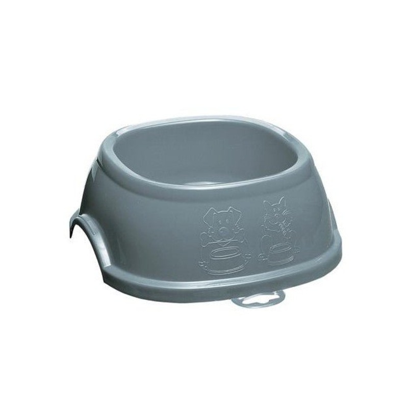 Stefanplast Break 2 Square Cat & Dog Bowl (Powdered Blue)