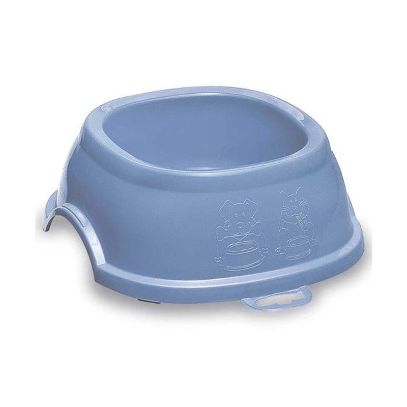 Stefanplast Break 3 Square Cat & Dog Bowl (Blue)