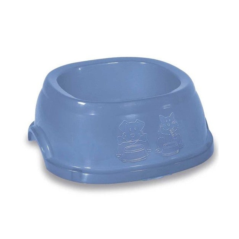 Stefanplast Break 4 Square Cat & Dog Bowl (Blue)