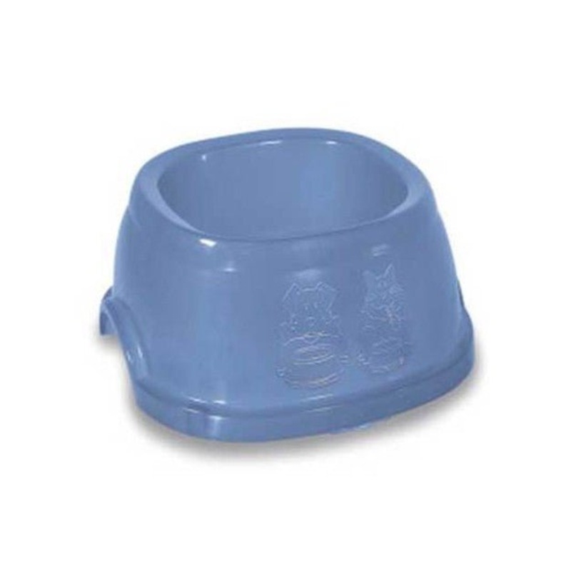 Stefanplast Break 9 Square Cat & Dog Bowl (Blue)