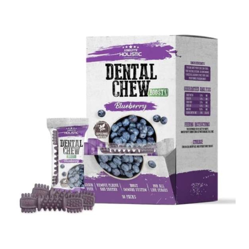 Absolute Holistic Dental Dog Chews (Blueberry)