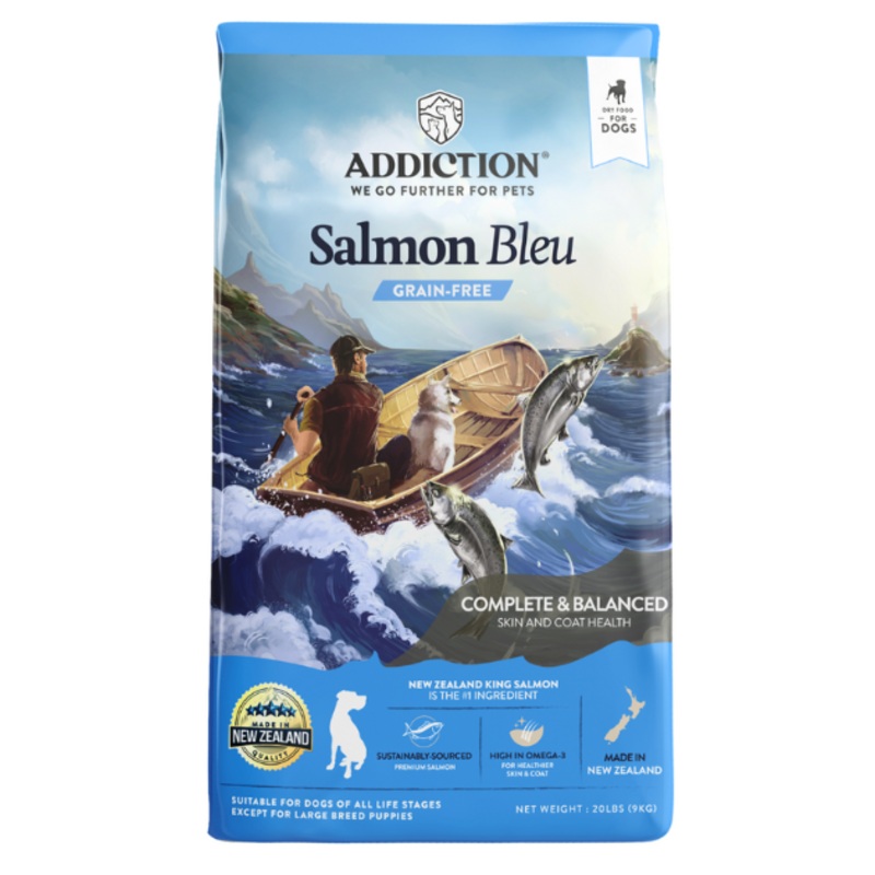 Addiction Dry Dog Food (Salmon Bleu ADULT)