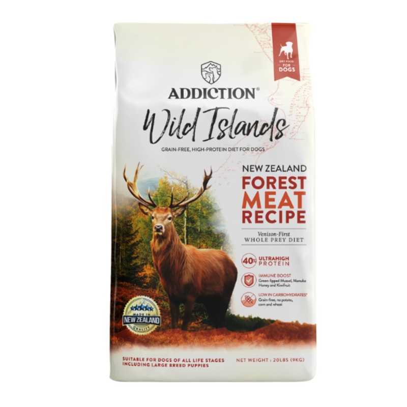 Addiction Wild Islands Dry Dog Food (Forest Meat)