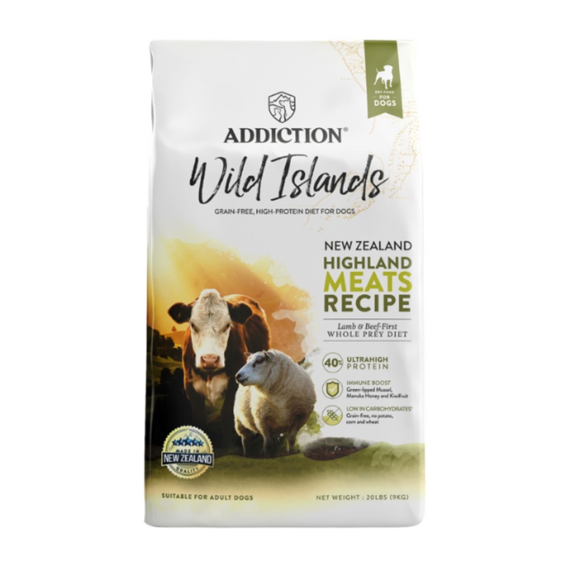 Addiction Wild Islands Dry Dog Food (Highland Meats)