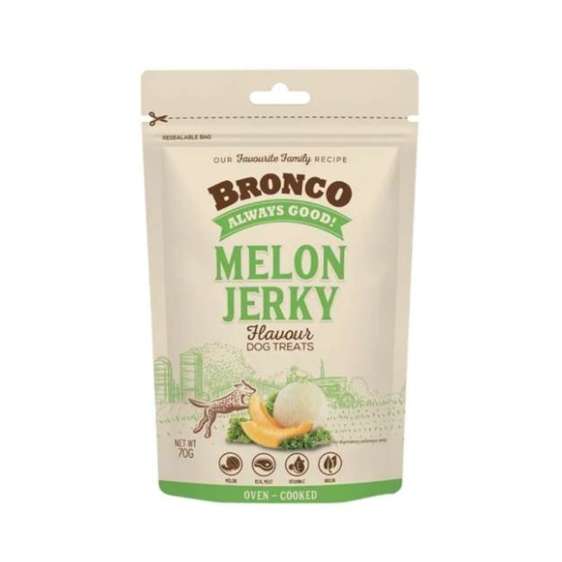 Bronco Chicken Jerky Dog Treat (Melon Flavoured)